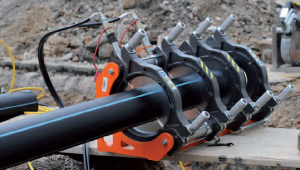 Стыковая сварка полиэтиленовых труб